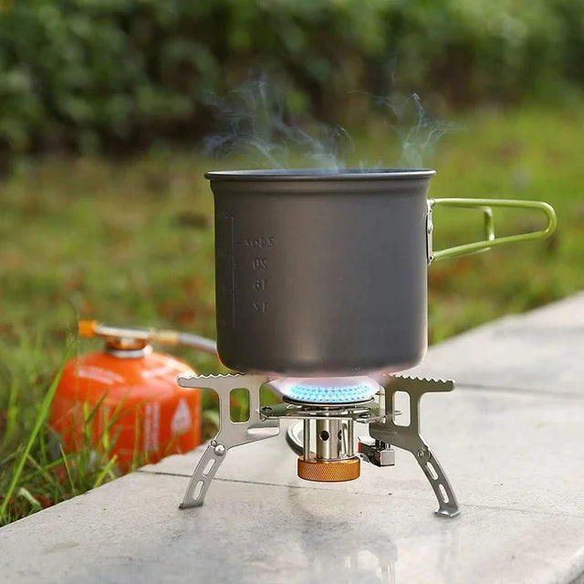 Camping Stove – Gas Stove, Suitable for Standard & Adapter Canisters
