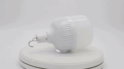 Rotation of a LED light rechargeable